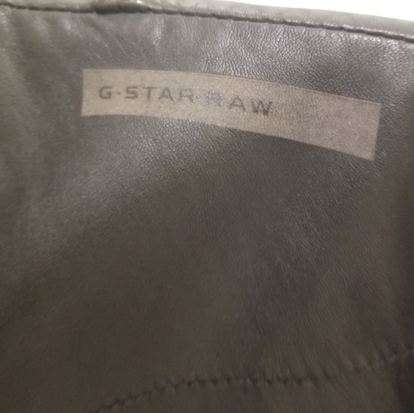 GStar Leather Jacket - Picture 4 of 4